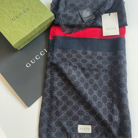 Gucci Accessories - GUCCI GG WEB STOLE